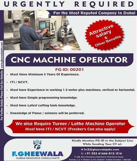 cnc machine maintenance jobs in middle east|100+ CNC Jobs, Employment in UAE 15 November 2024.